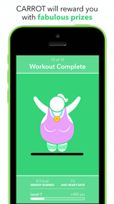 CARROT Fit screenshot