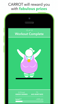 CARROT Fit screenshot 4