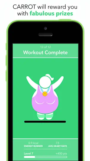 CARROT Fit iPhone-skjermbilde 4