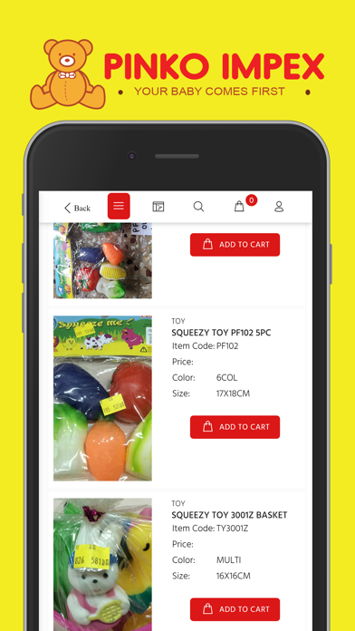 Pinko Impex - Baby Products Screenshot
