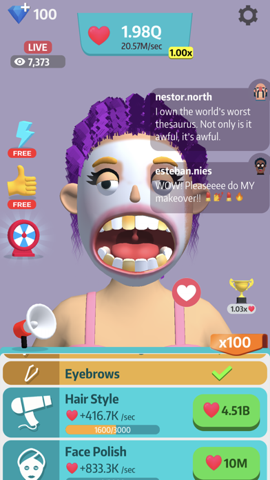 screenshot of Idle Makeover 2