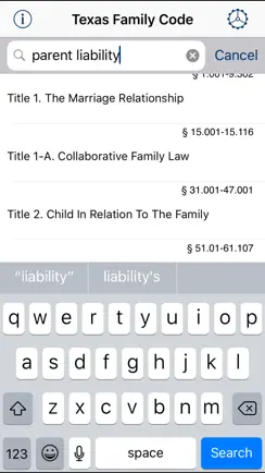 TX Family Code 2026 iPhone image 1