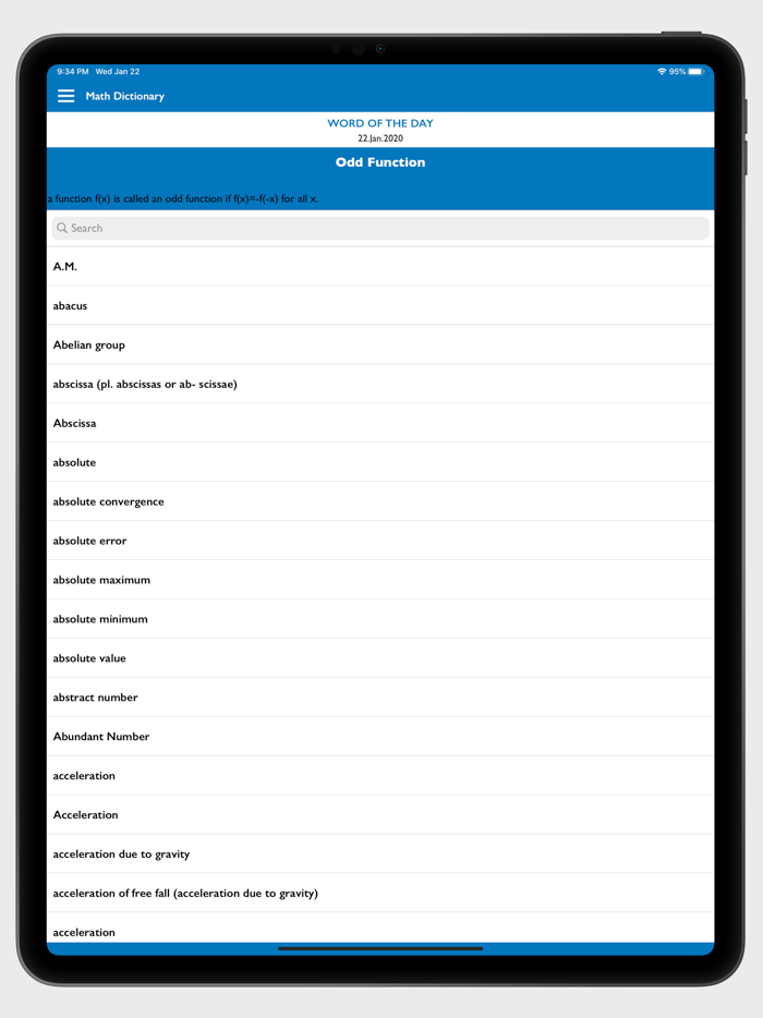 Best Math Dictionary