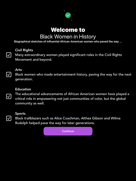 Screenshot #4 pour Black Women in History 2020
