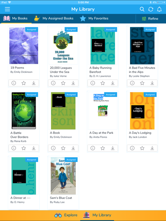 Screenshot #2 for ReadingSpot