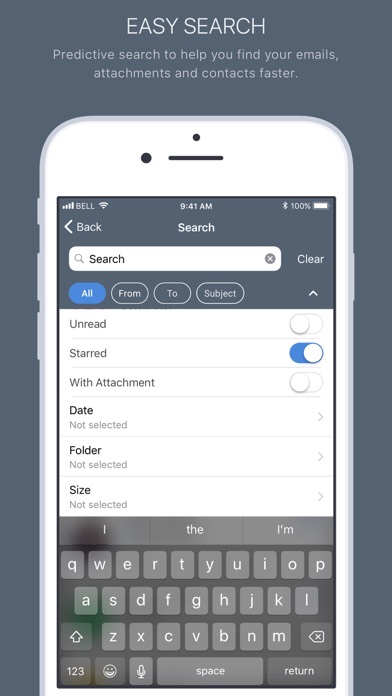 Bizmail - Business email Screenshot