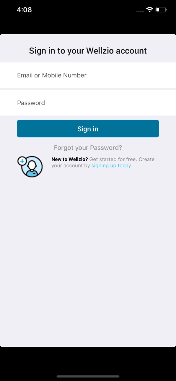 iPhone screenshot