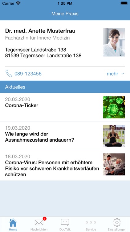 PraxisApp - Innere Medizin