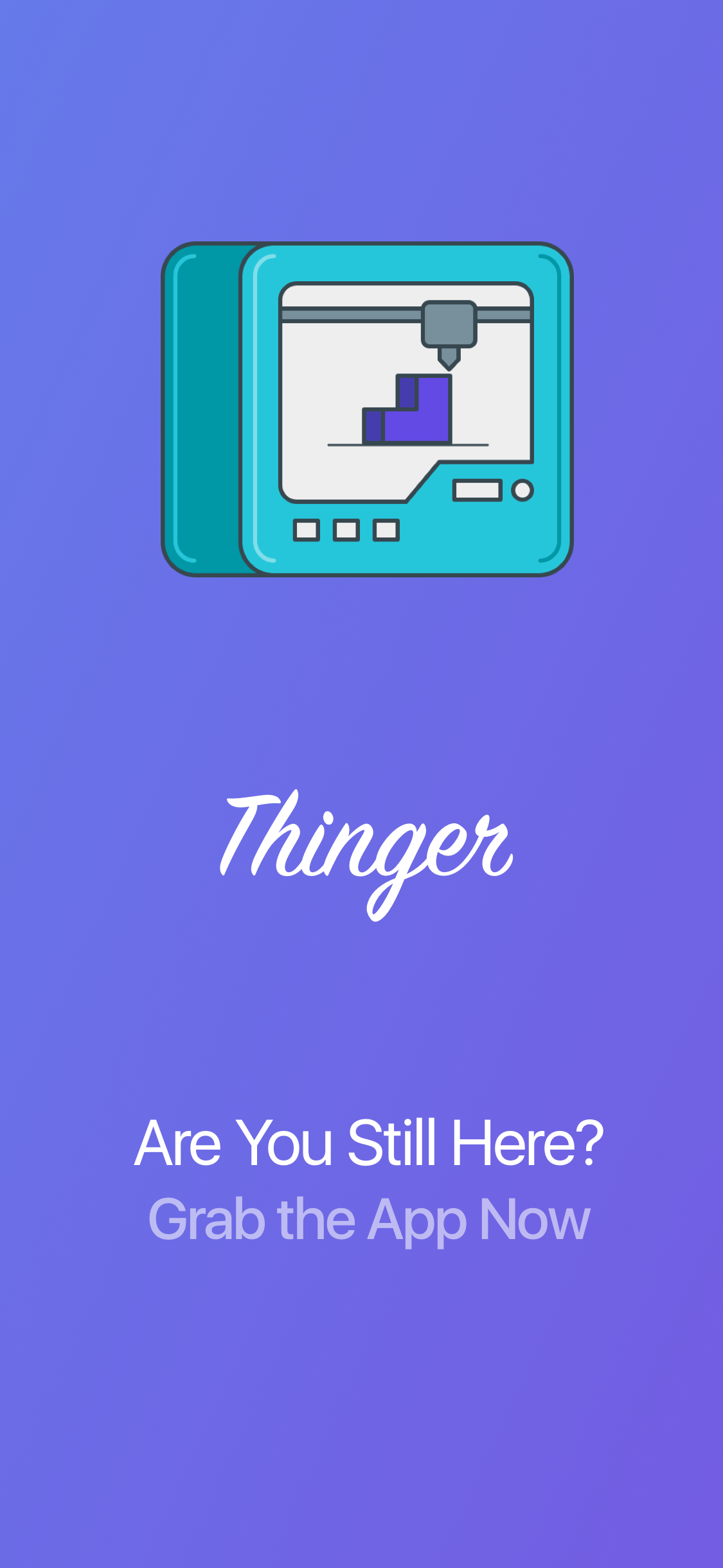 Thinger: 3D Printing Discovery