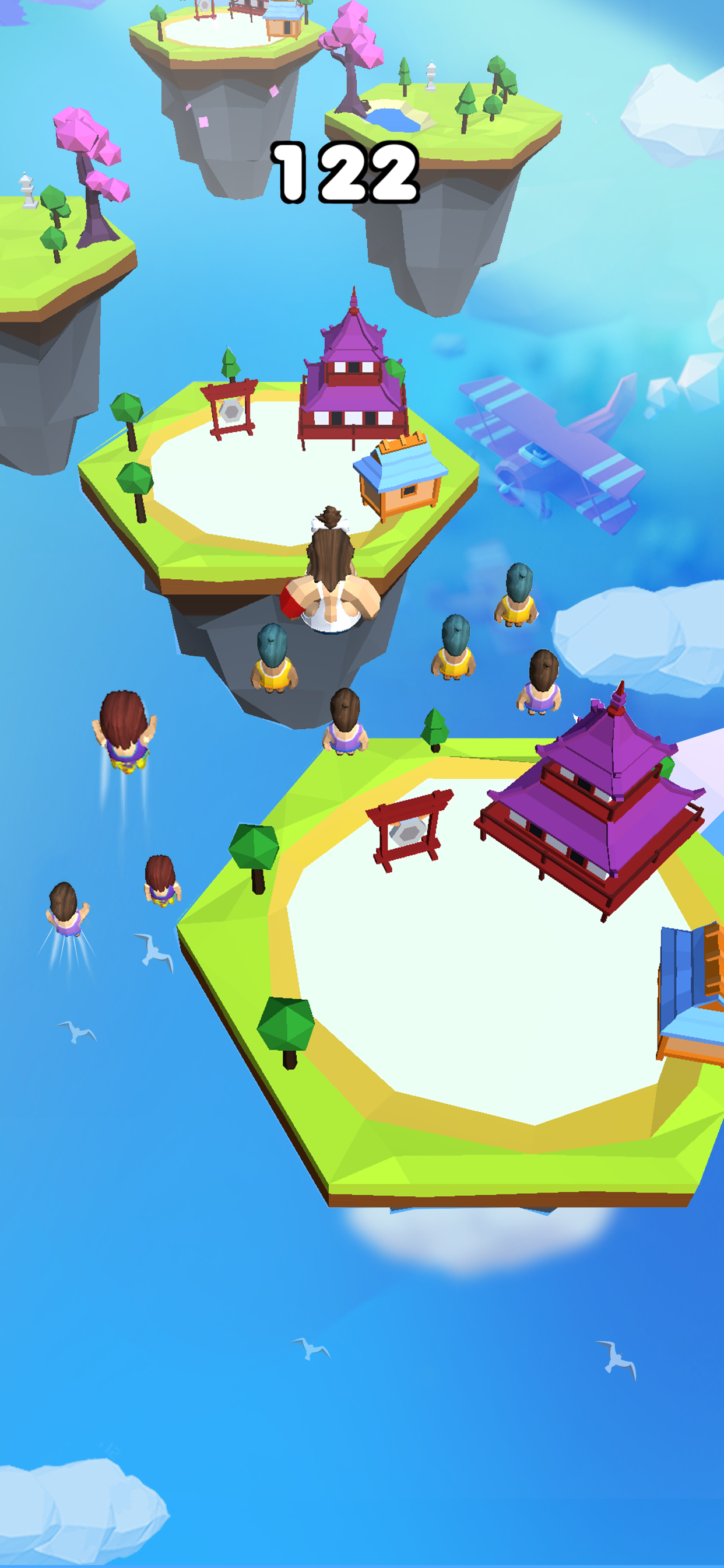 Crowd Jump Adventure screenshot 3