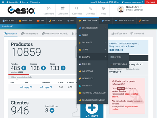 Screenshot #4 pour GESIO ERP