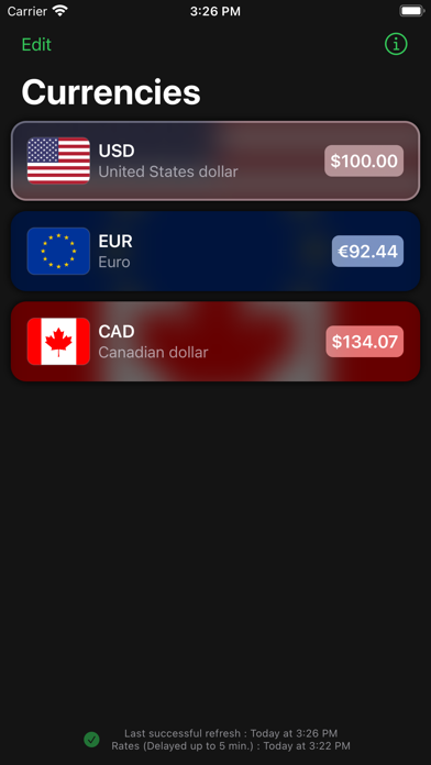 CurrencyMate: Exchange Rates Screenshot