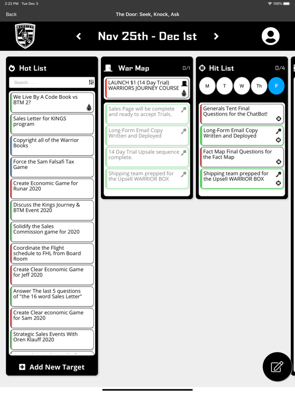 The Door: Seek, Knock, Ask iPad screenshot 2 - Lifestyle app