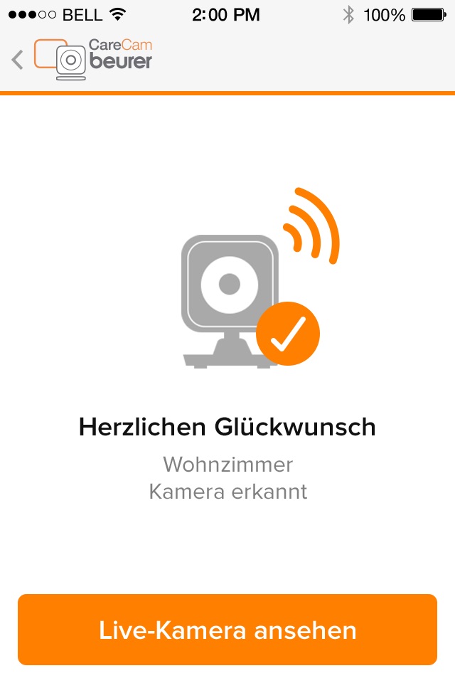 Beurer CareCam screenshot 2