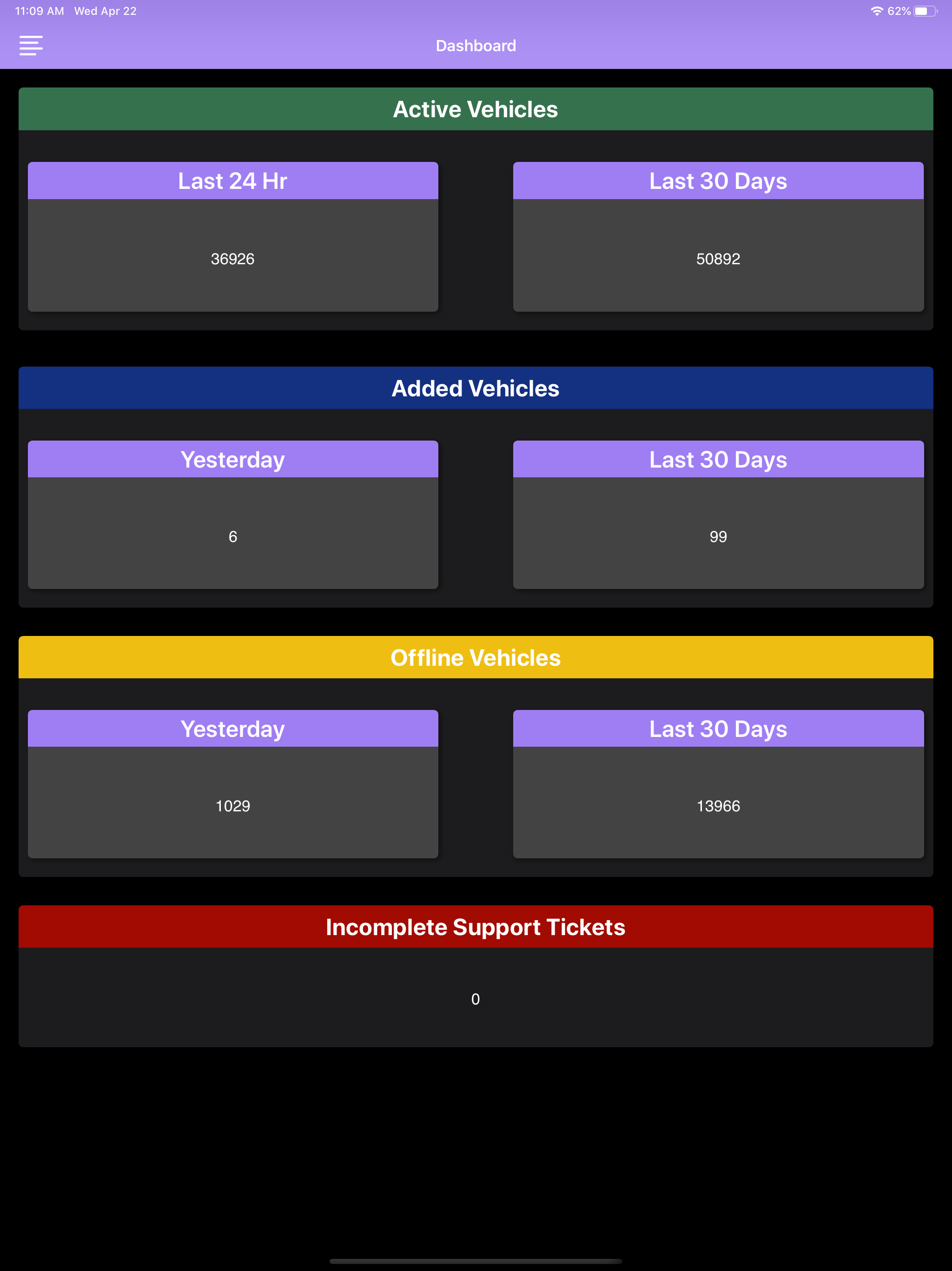 Control Panel App