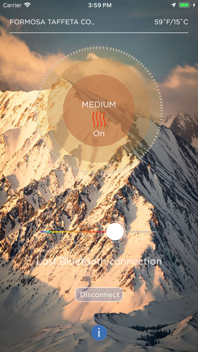 PERMAWARM+ iPhone screenshot