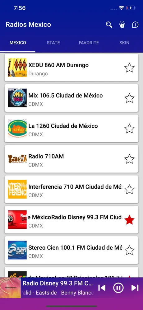 Radios de Mexico FM/AM