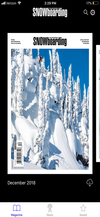 TransWorld Snowboarding Mag Screenshots