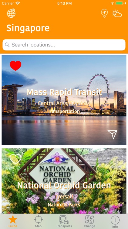 Singapore Map and Travel Guide