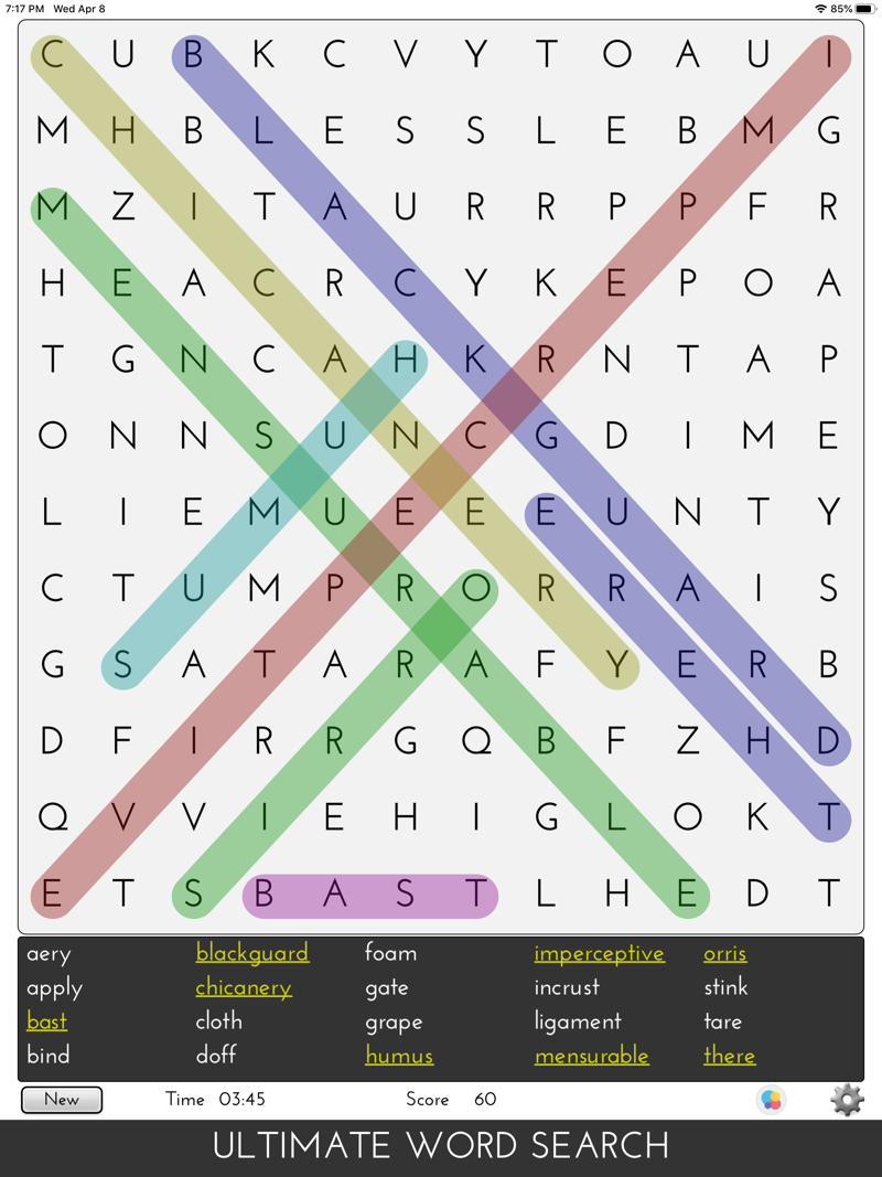 Ultimate Word Search official gameplay screenshot 3