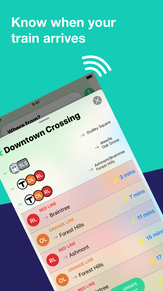 #4. Boston T Subway Map & Routing (iOS) 由: Mapway Limited