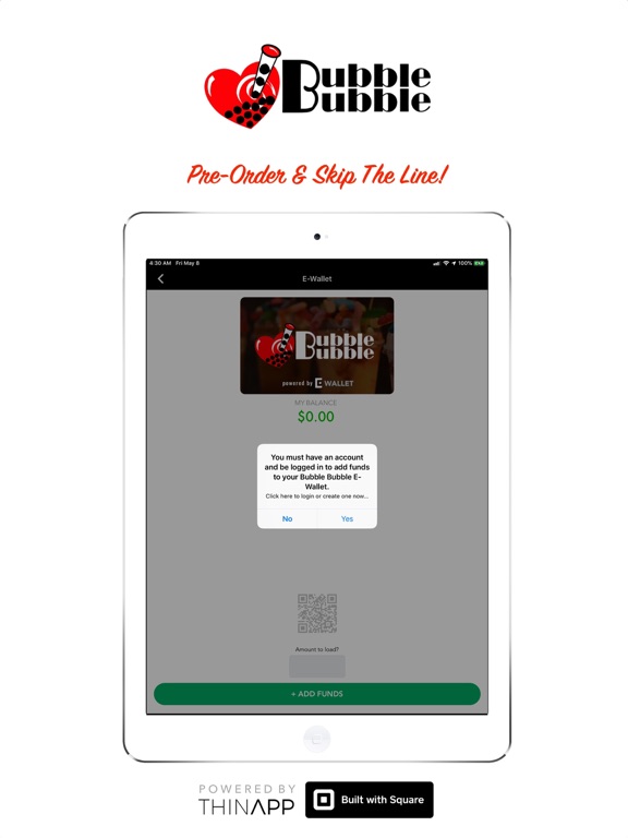 Bubble Bubble Tea House iPad screenshot 4 - Food & Drink app