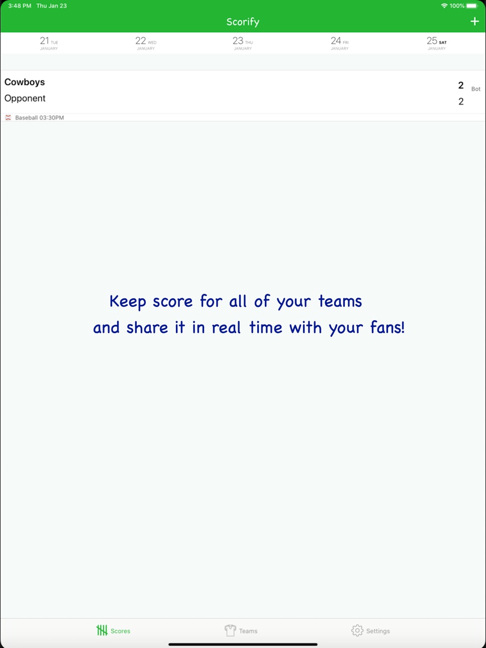 iPad screenshot