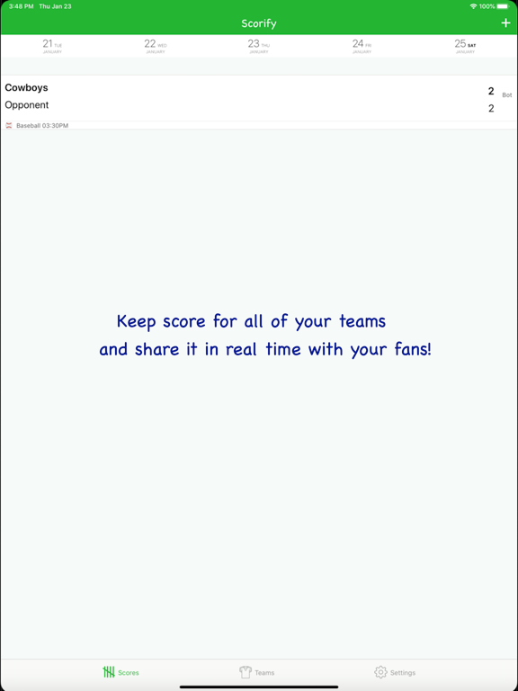 Screenshot #4 pour Scorify - Game Scores