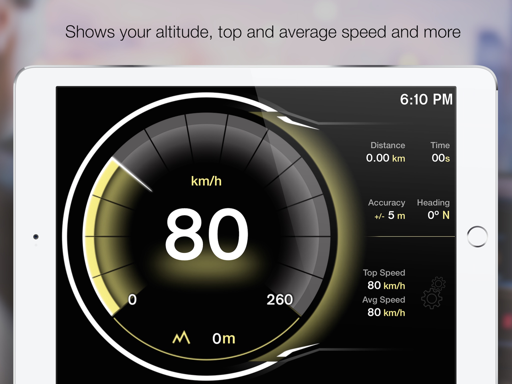 GPS Digital Speed Tracker Pro screenshot 4