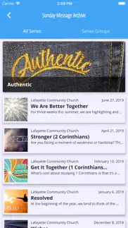 lafayette community church iphone screenshot 3