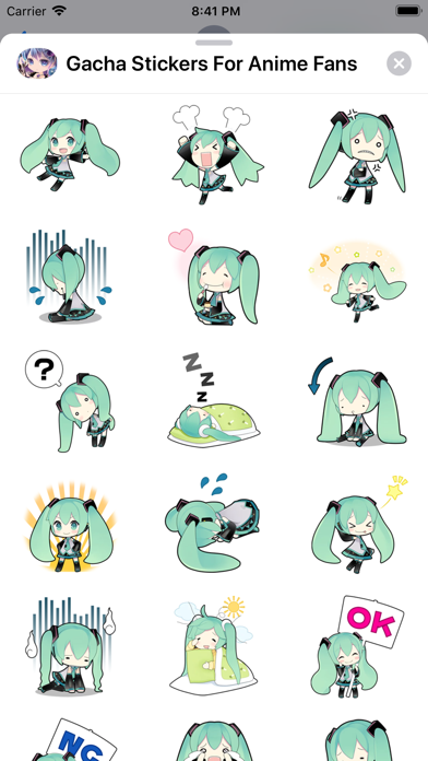 Otaku Anime Stickers & Emoji screenshot 2