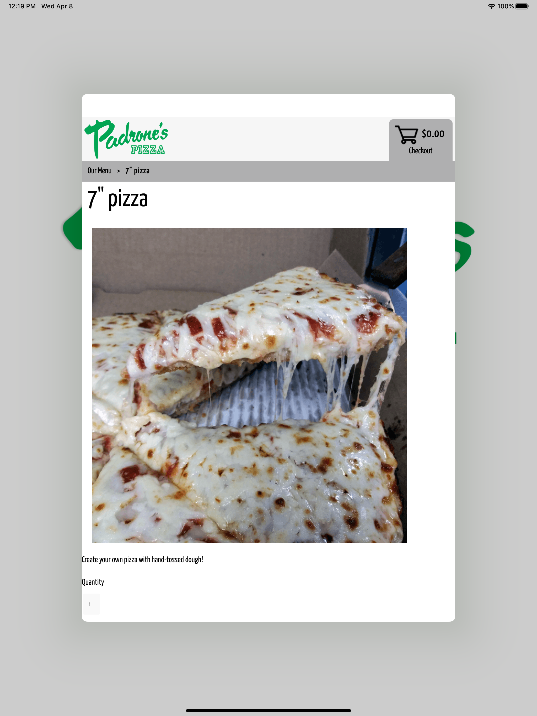 Padrone's Pizza