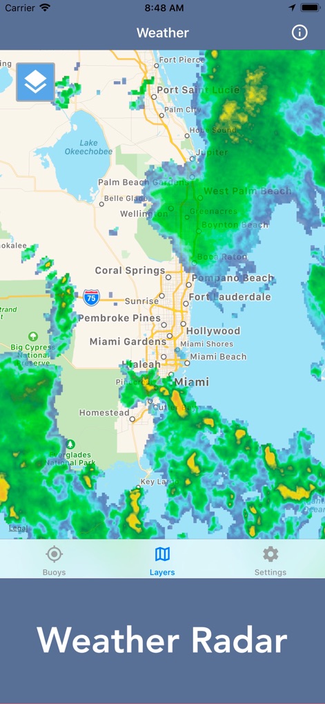 Ocean Water Temperature - Weather App | MWM
