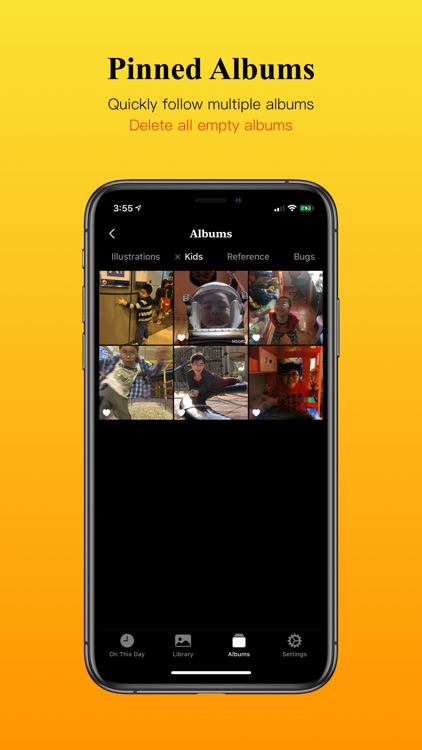 Album Organizer - Timeflower