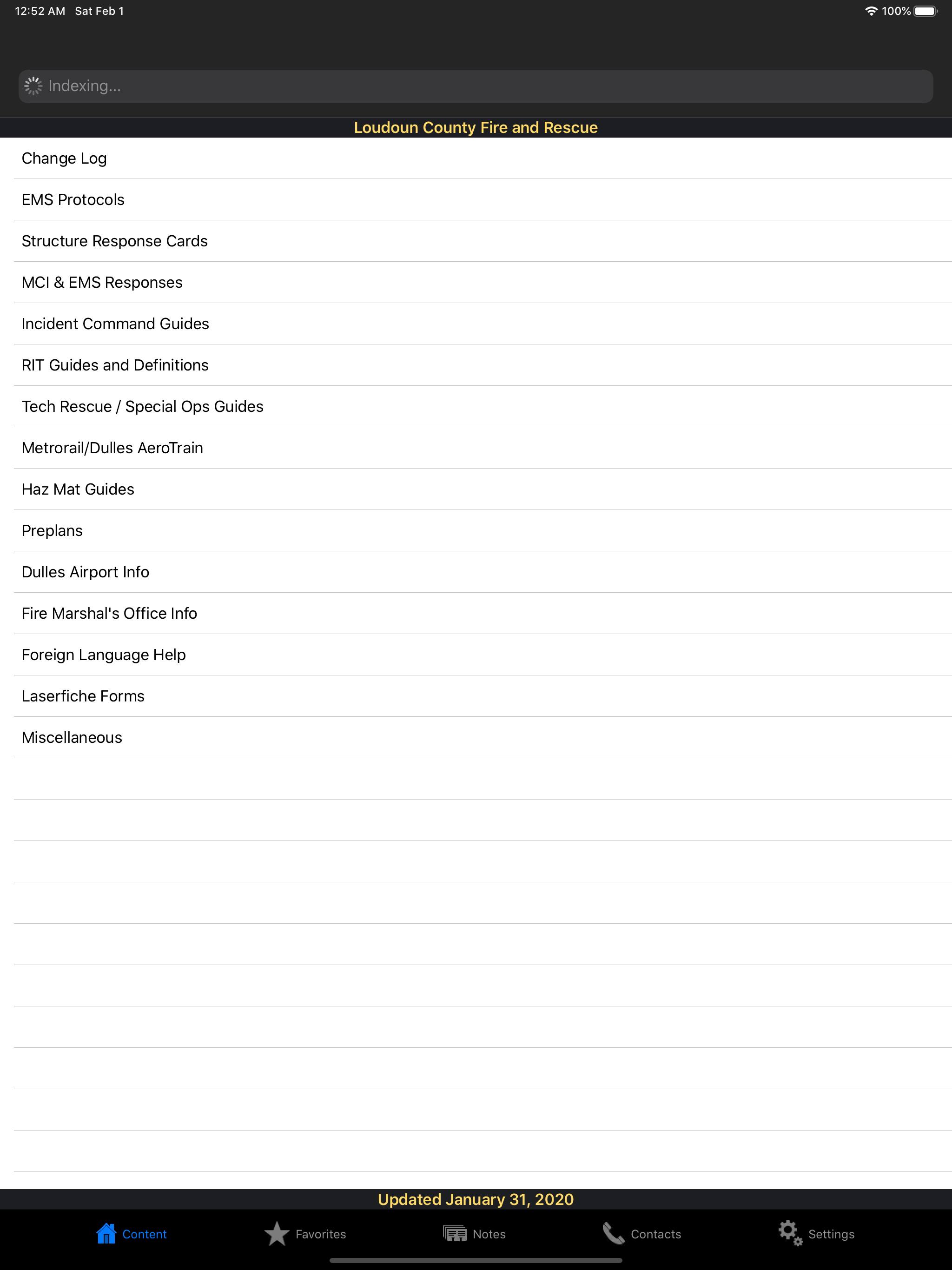 LCFR Field Operations Guide