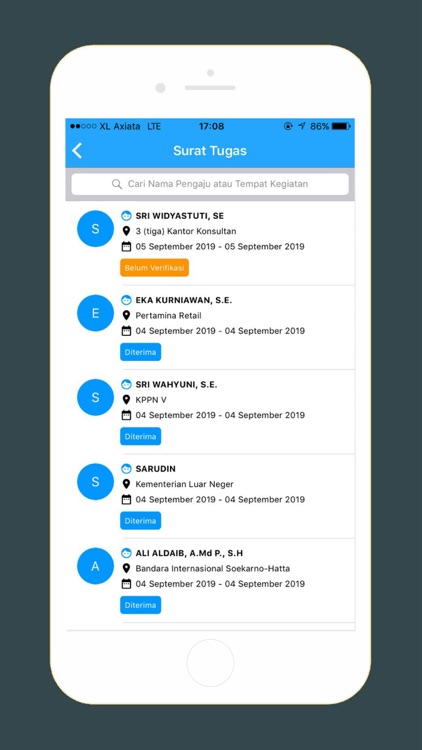 Gadget Aplication Mobile ESAKI