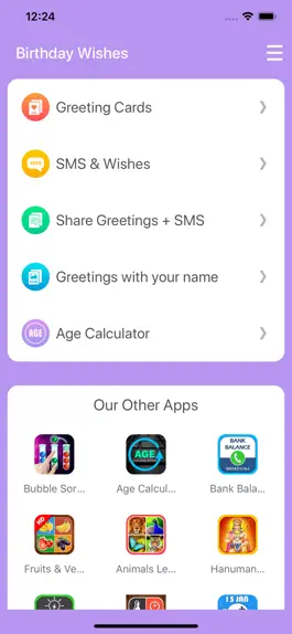 Game screenshot Birthday  Messages & Wishes mod apk
