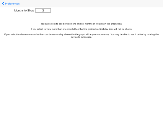 Screenshot #4 for Weight Monitor