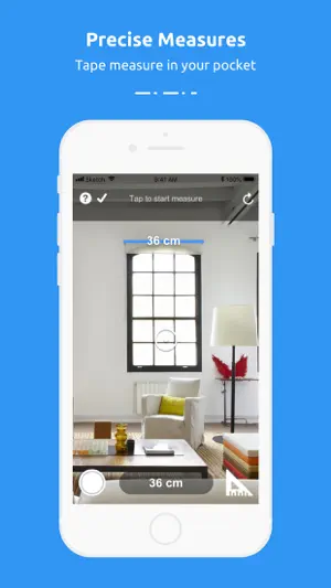 Measuring Tape App with Camera screenshot 2