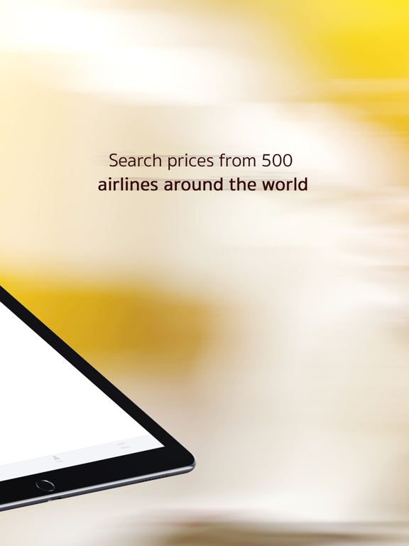 penguinT - airfare promotion iPad screenshot 2 - Travel app