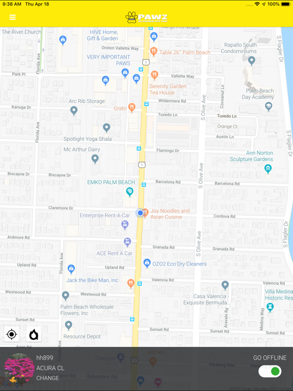 PAWZ PROS iPad screenshot 4 - Travel app