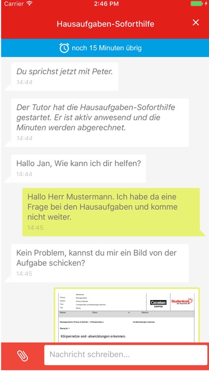 Die Nachhilfe-App