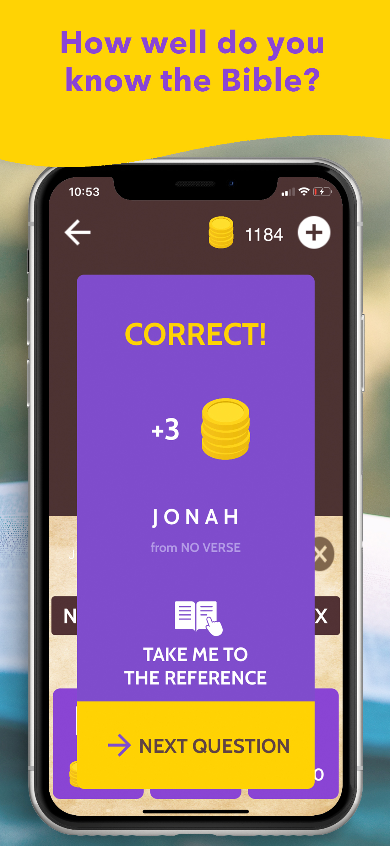 Bible Trivia App Game