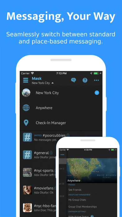 Masκ iPhone screenshot 4 - Social Networking app