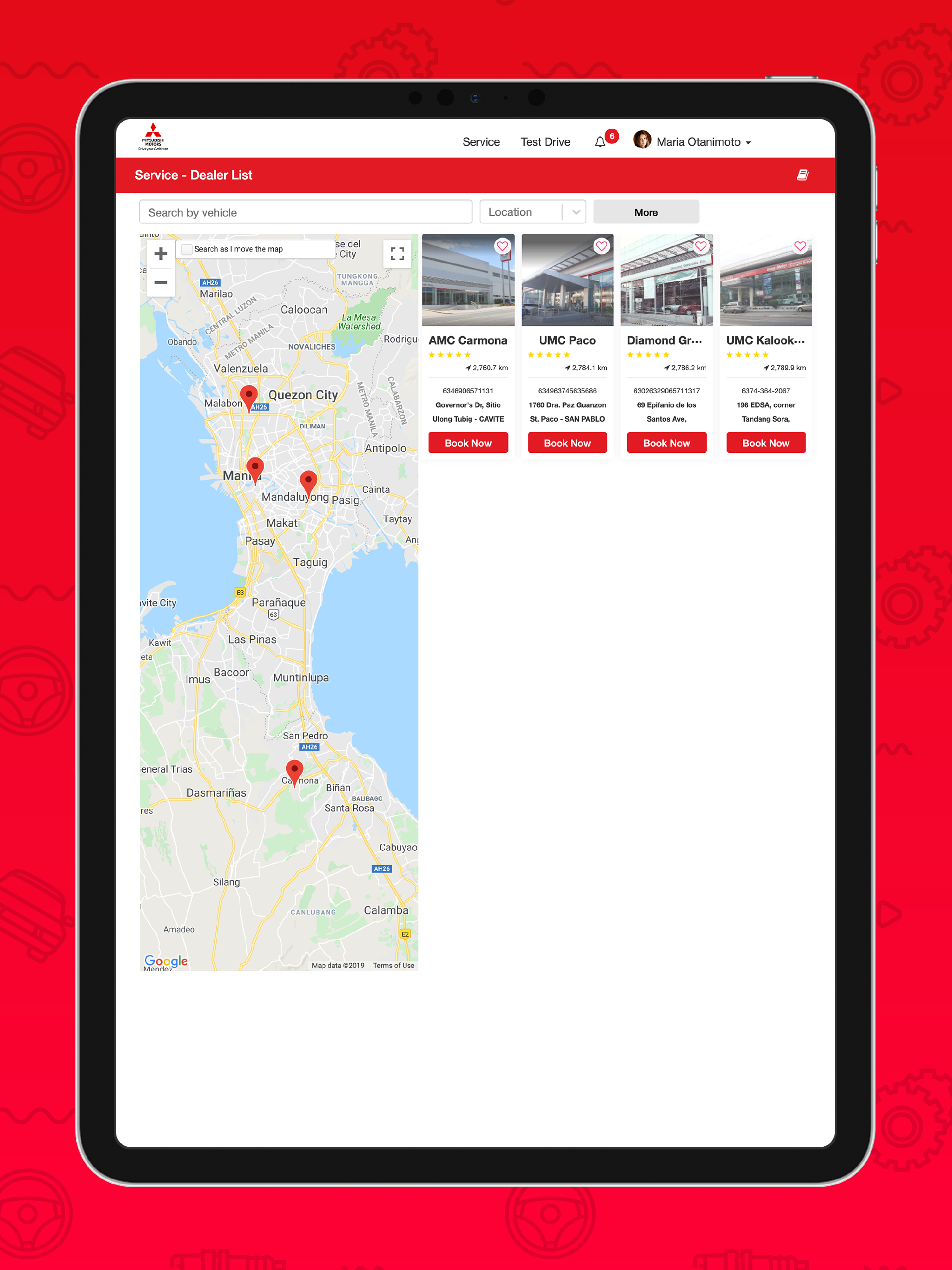 MITSUBISHI MOTORS 360 CONNECT screenshot 6