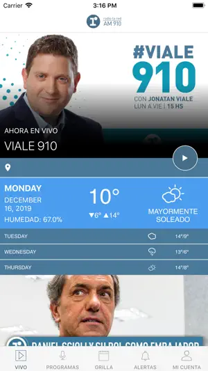 La Red - AM910 screenshot 1