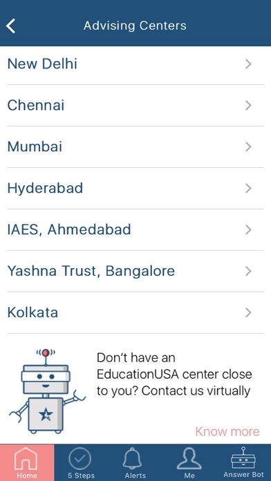 EducationUSA India Screenshot