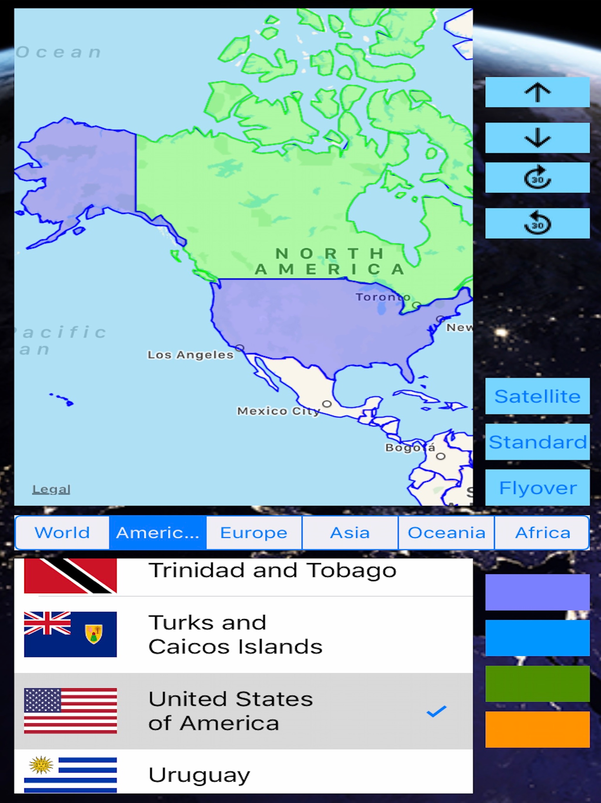 3D Visited Countries Pro screenshot 6
