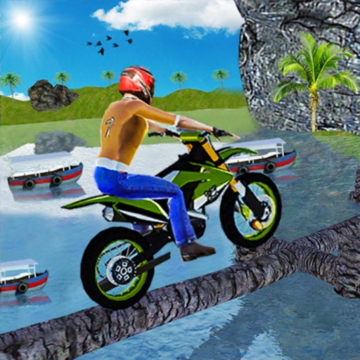 Stunt Bike Driving & 3D Race Icon