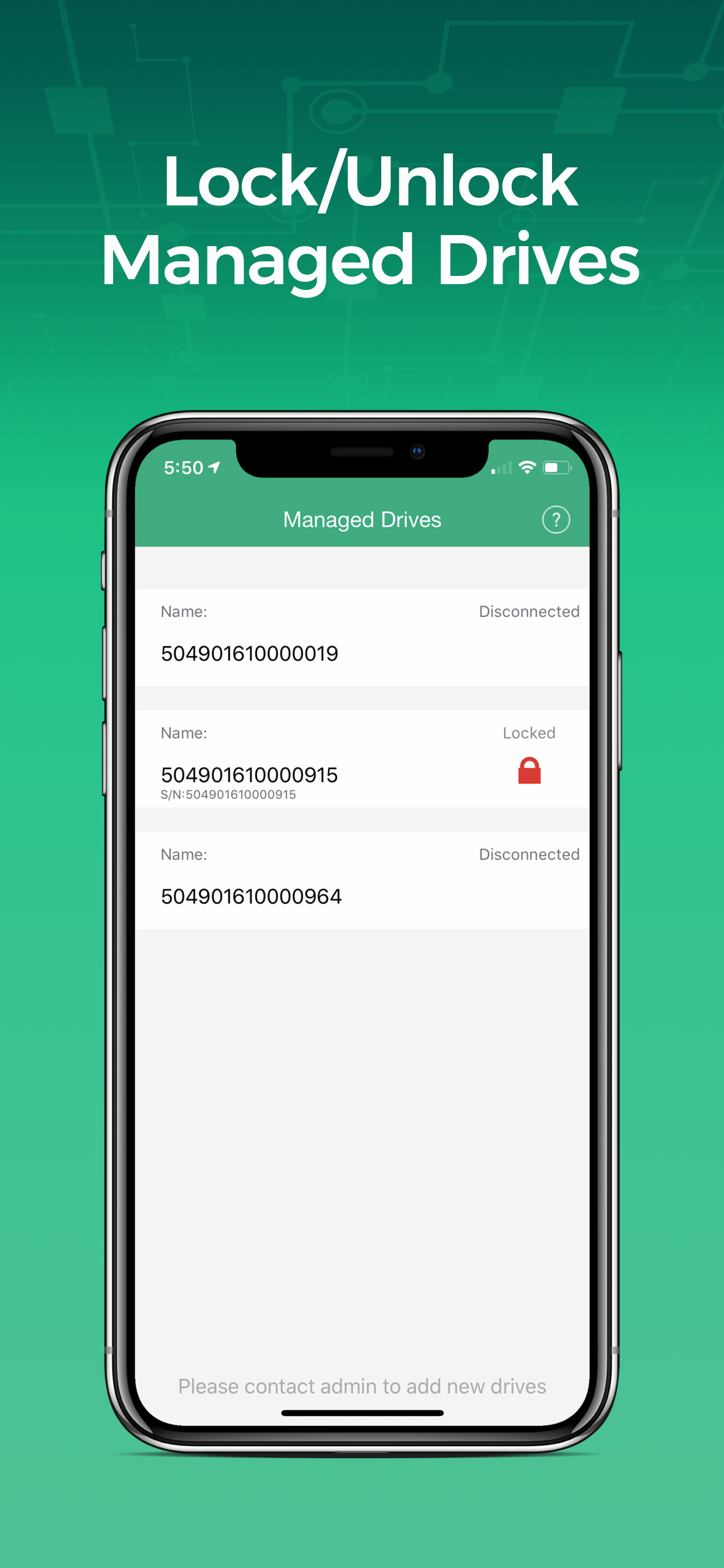 SecureData Lock Managed screenshot 4